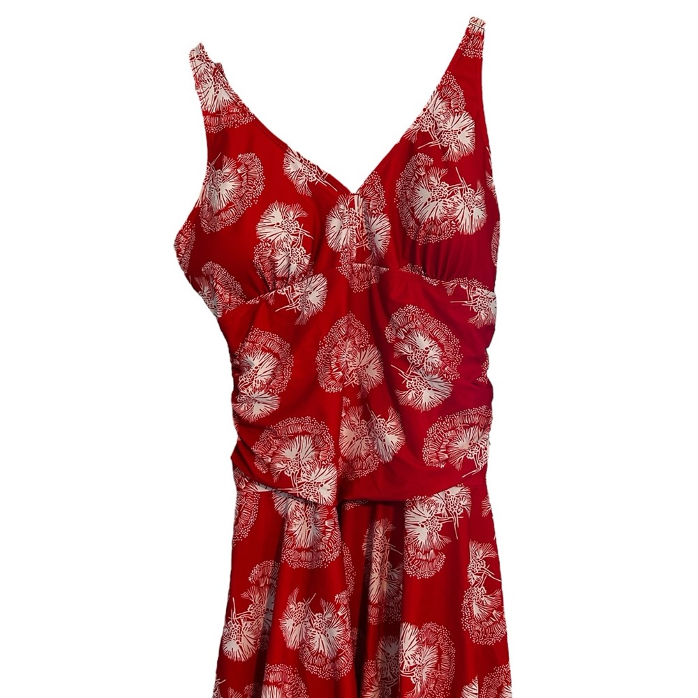 Summer Mae Floral Swim Dress XXXL